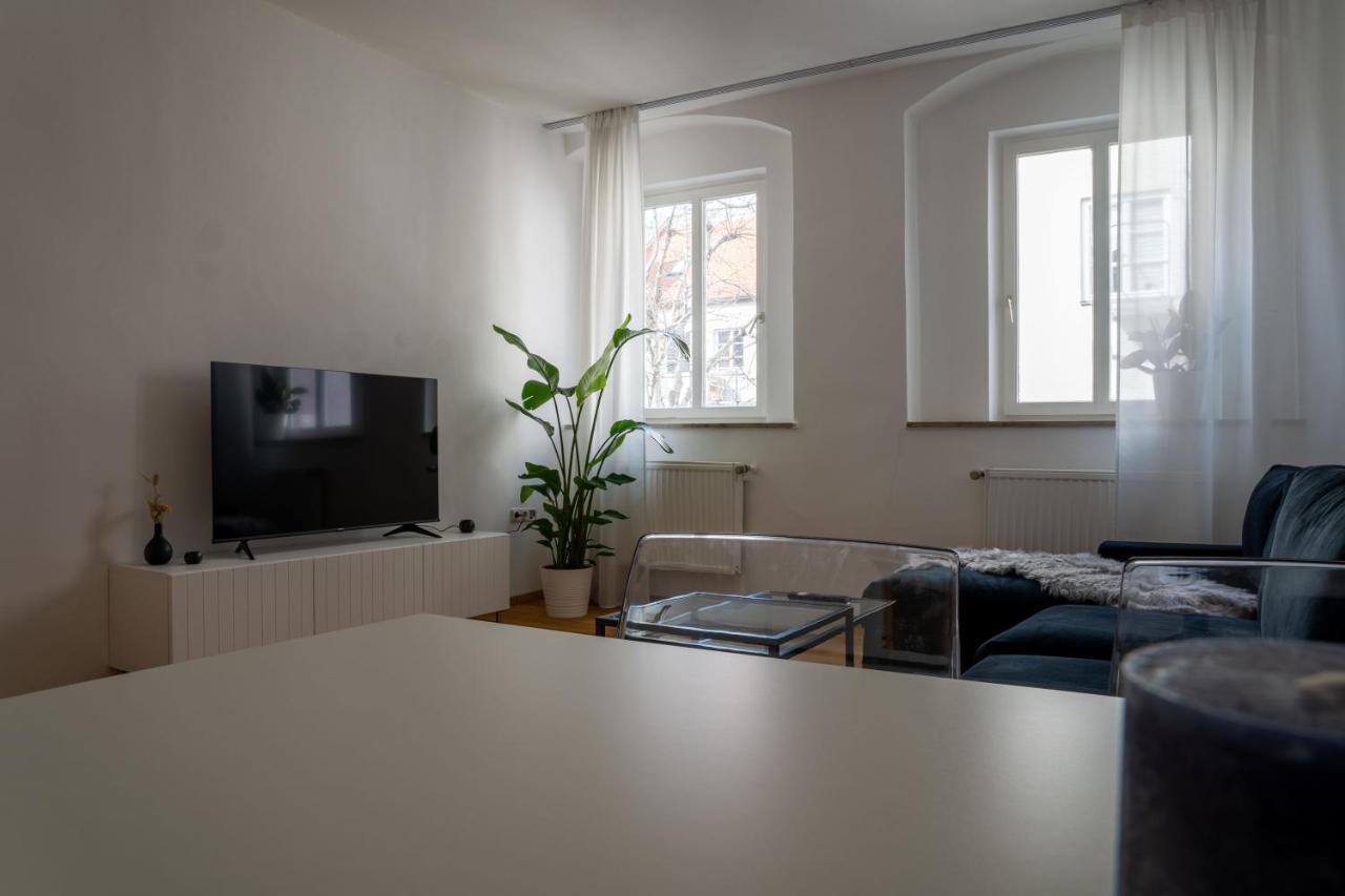Altstadtjuwel Liboria Apartment เอาก์สเบิร์ก ภายนอก รูปภาพ