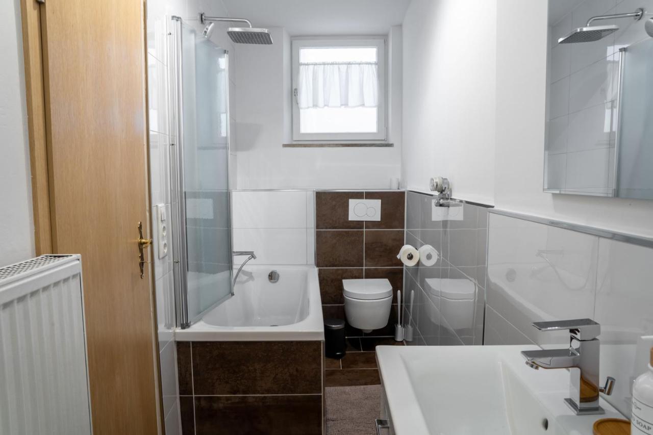 Altstadtjuwel Liboria Apartment เอาก์สเบิร์ก ภายนอก รูปภาพ