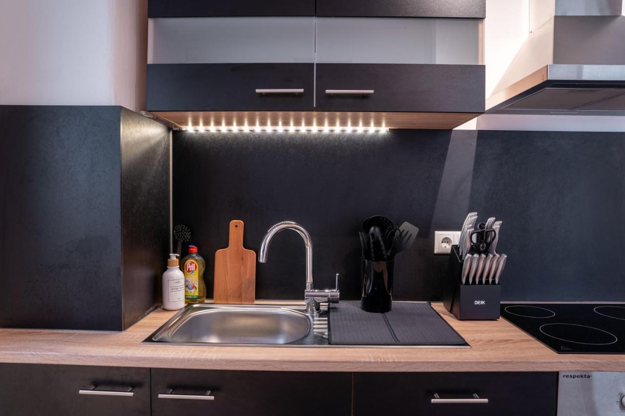 Altstadtjuwel Liboria Apartment เอาก์สเบิร์ก ภายนอก รูปภาพ